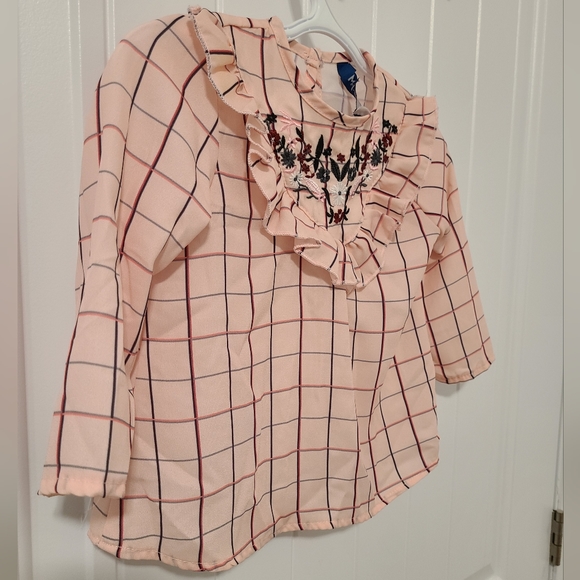 🌟5/$25 Baby Blouse Size 9-12 Months - Picture 3 of 7